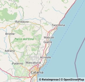 Mappa 95010 Santa Venerina CT, Italia (12.033)