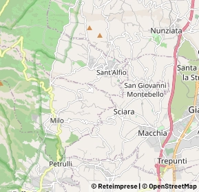 Mappa 95010 Santa Venerina CT, Italia (2.9975)