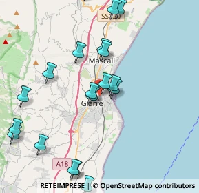 Mappa Via Vespri, 95018 Riposto CT, Italia (5.14579)