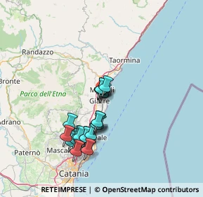 Mappa Via Vespri, 95018 Riposto CT, Italia (13.789)