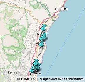 Mappa Via G. B. Vaccarini, 95018 Riposto CT, Italia (9.90385)