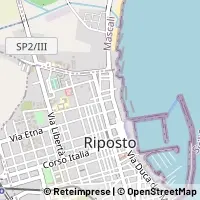 नक्शा Riposto