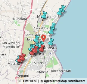 Mappa Viale Immacolata, 95014 Giarre CT, Italia (1.873)