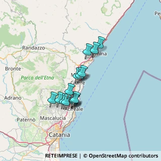 Mappa Via Cristoforo Colombo, 95018 Riposto CT, Italia (12.01733)