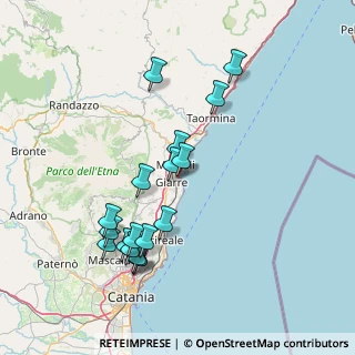 Mappa Via Cristoforo Colombo, 95018 Riposto CT, Italia (17.24944)