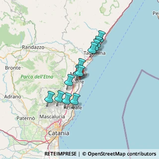 Mappa Via Cristoforo Colombo, 95018 Riposto CT, Italia (11.75167)