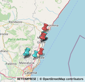 Mappa Via Granata, 95018 Riposto CT, Italia (9.07333)