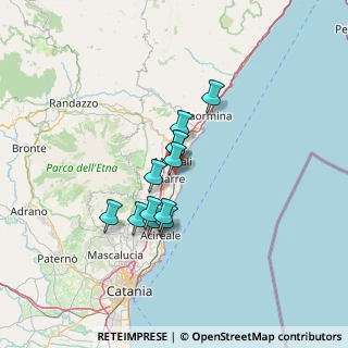Mappa Via G.Galilei n° 30 Riposto, 95018 Riposto CT, Italia (10.72083)