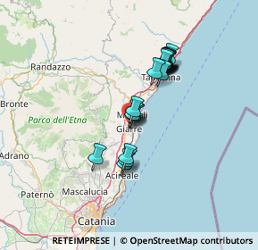 Mappa Via Aprile Finochiaro, 95014 Giarre CT, Italia (11.98684)