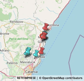 Mappa Via Aprile Finochiaro, 95014 Giarre CT, Italia (8.78167)