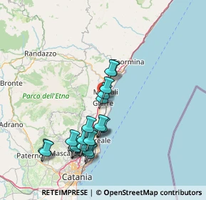 Mappa Via Aprile Finochiaro, 95014 Giarre CT, Italia (16.098)