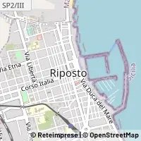 Hartă Riposto