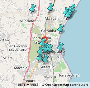 Mappa Str. 82, 95014 Giarre CT, Italia (2.18667)