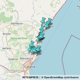 Mappa Via Etna, 95018 Riposto CT, Italia (9.5525)