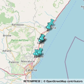 Mappa Via Etna, 95018 Riposto CT, Italia (9.54)