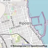 Mapa Riposto