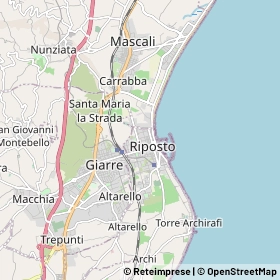 Mappa Riposto