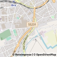 Hartă Bra
