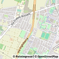 Mapa Reggio nell'Emilia