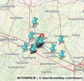 Mappa 41122 Albareto MO, Italia (10.00444)