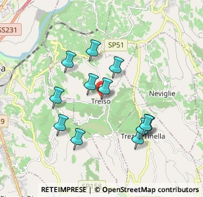 Mappa Piazza Baracco, 12050 Treiso CN, Italia (1.67417)