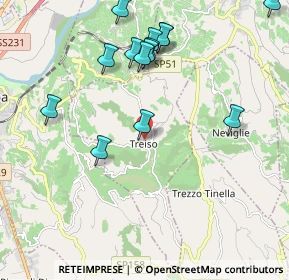 Mappa Piazza Baracco, 12050 Treiso CN, Italia (2.22571)
