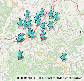Mappa Piazza Baracco, 12050 Treiso CN, Italia (7.5035)