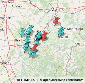 Mappa Piazza Baracco, 12050 Treiso CN, Italia (9.717)