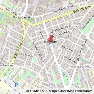Mappa Viale Ettore Simonazzi, 23/a, 42123 Reggio nell'Emilia, Reggio nell'Emilia (Emilia Romagna)