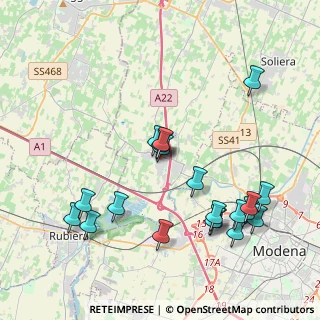 Mappa Viale Martiri della Libertà, 41011 Campogalliano MO, Italia (4.3645)