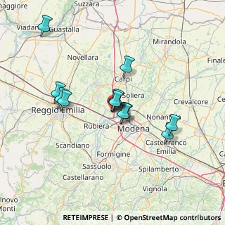 Mappa Viale Martiri della Libertà, 41011 Campogalliano MO, Italia (10.90769)