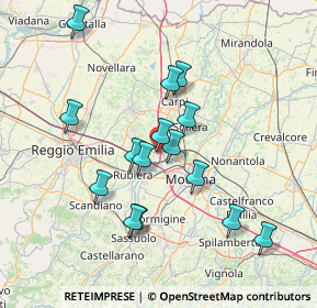 Mappa Viale Martiri della Libertà, 41011 Campogalliano MO, Italia (13.598)