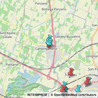 Mappa Viale Martiri della Libertà, 41011 Campogalliano MO, Italia (3.27083)