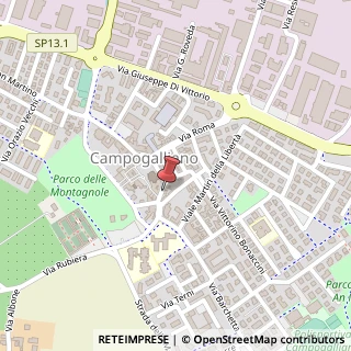 Mappa Via dei Mille, 22, 41011 Campogalliano, Modena (Emilia Romagna)