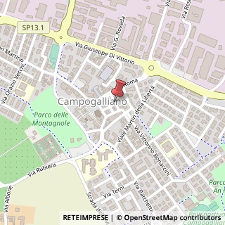 Mappa Via fedrezzoni 1, 41011 Campogalliano, Modena (Emilia Romagna)