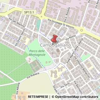 Mappa Piazza Vittorio Emanuele II, 29, 41011 Campogalliano, Modena (Emilia Romagna)