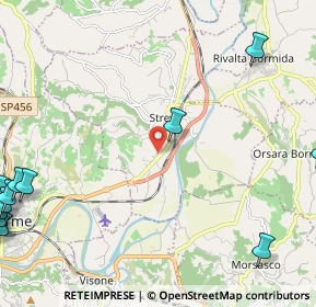 Mappa Via Acqui, 15019 Strevi AL, Italia (4.09789)