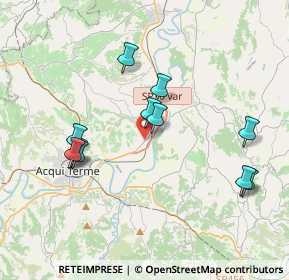 Mappa Via Acqui, 15019 Strevi AL, Italia (3.76545)