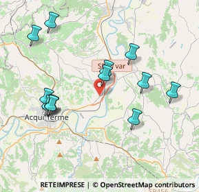 Mappa Via Acqui, 15019 Strevi AL, Italia (4.09385)