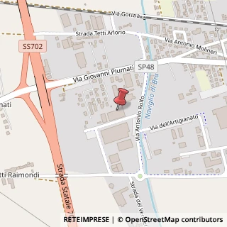 Mappa Via Antonio Rolfo, 12, 12042 Bra, Cuneo (Piemonte)