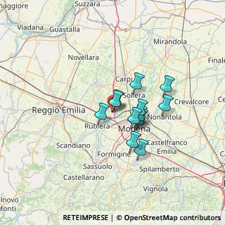 Mappa Piazza Vittorio Emanuele II, 41011 Campogalliano MO, Italia (9.23769)