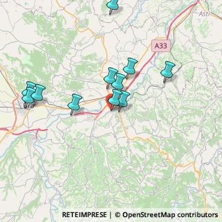 Mappa Via Franco Centro, 12051 Alba CN, Italia (7.44818)