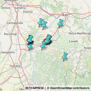 Mappa Via Franco Centro, 12051 Alba CN, Italia (9.4675)