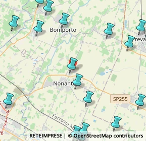 Mappa Via Cantone, 41015 Nonantola MO, Italia (6.5245)