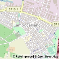 Mapa Campogalliano