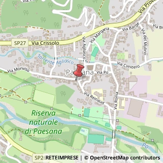 Mappa Via Monviso, 5, 12034 Paesana, Cuneo (Piemonte)