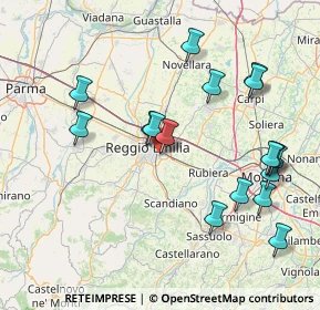 Mappa Via Ferruccio Parri, 42045 Luzzara RE, Italia (17.19941)