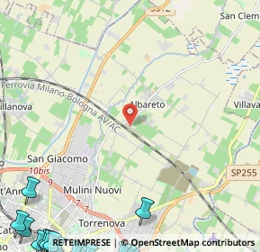 Mappa Strada Torricella, 41122 Modena MO, Italia (4.582)