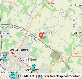 Mappa Strada Torricella, 41122 Modena MO, Italia (4.716)