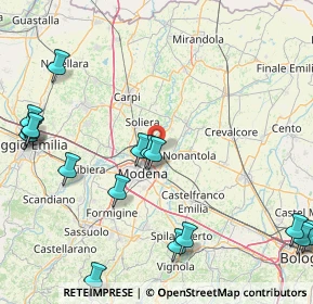 Mappa Strada Torricella, 41122 Modena MO, Italia (22.38063)